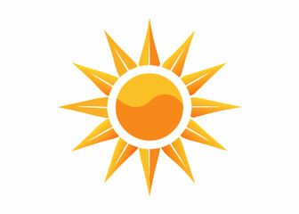 Sunshine Graphic Design Sun, Summer sun in sunglasses sneezing Creative vector cartoon illustration