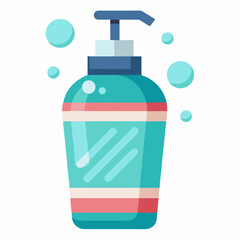 Face Wash Tube Vector Illustratio