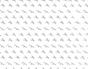 Abstract Black And White Geometric Pattern