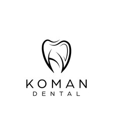 DK KD mountain dentist logo