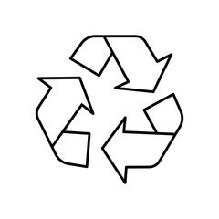 Obraz premium Recycle Line Icon