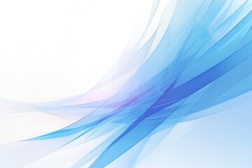 Abstract design with light blue flowing lines.