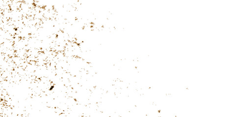Luxury golden confetti glitter and zigzag ribbon falling down on transparent background. Holyday, festive and celebration background. Vector illustration.