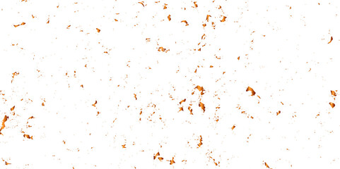 Abstract gold Foil splatter glitter and confetti Golden stroke on transparent background. zigzag ,ribbon,