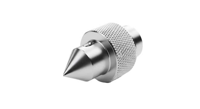 Creating Conical Metal Parts with Transparent Background