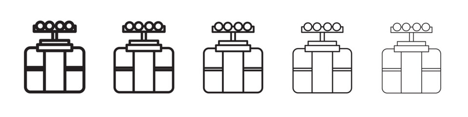 aerial tramway icon vector illustration isolated © Hhc