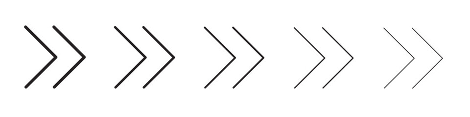 Arrow icon vector illustration isolated