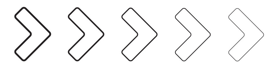 Arrow icon vector illustration isolated