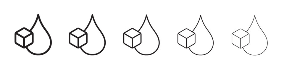 blood glucose icon vector illustration isolated