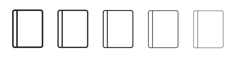 Book icon vector illustration isolated