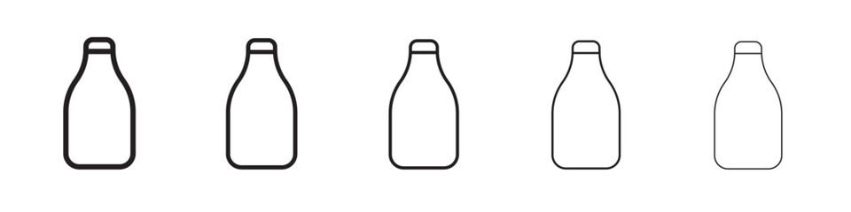 Bottle icon vector illustration isolated