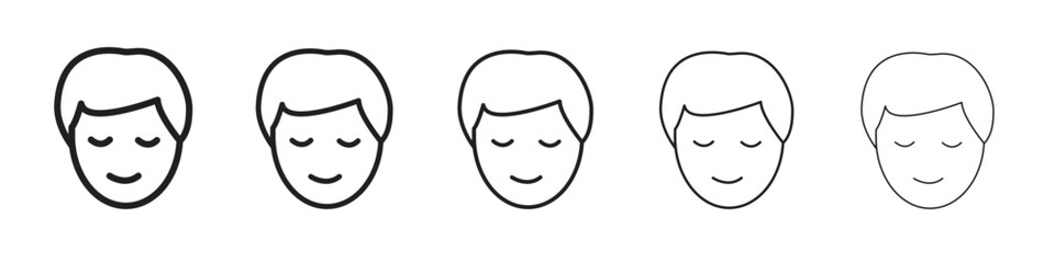 Boy icon vector illustration isolated