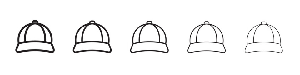 Cap icon vector illustration isolated