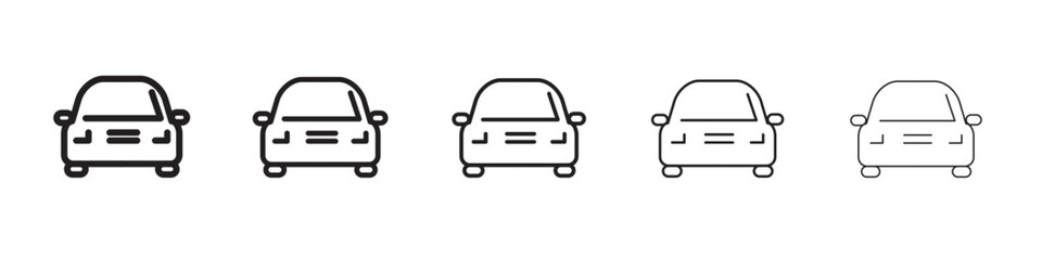 Car icon vector illustration isolated