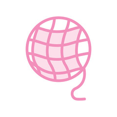 Textile Fiber Art duotone line icon , vector, pixel perfect, illustrator file 
 