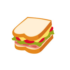 ham and cheese sandwich