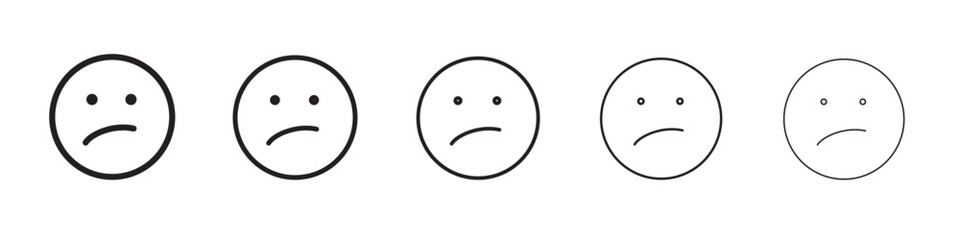 Comfused icon vector illustration isolated