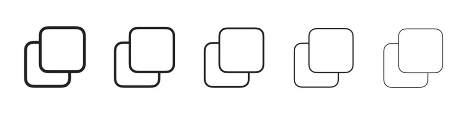 Fototapeta premium Copy icon vector illustration isolated