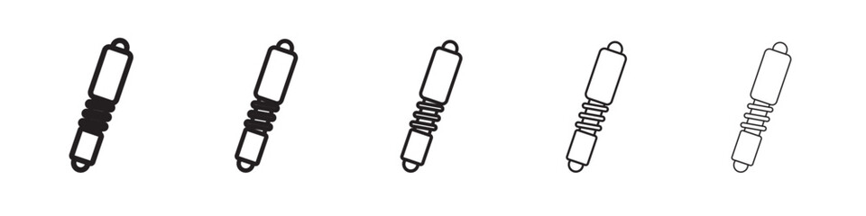 damper icon vector illustration isolated