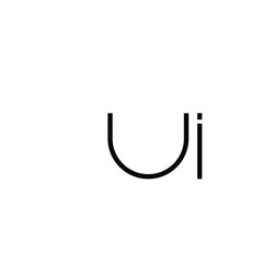 Minimal Letters UI Logo Design