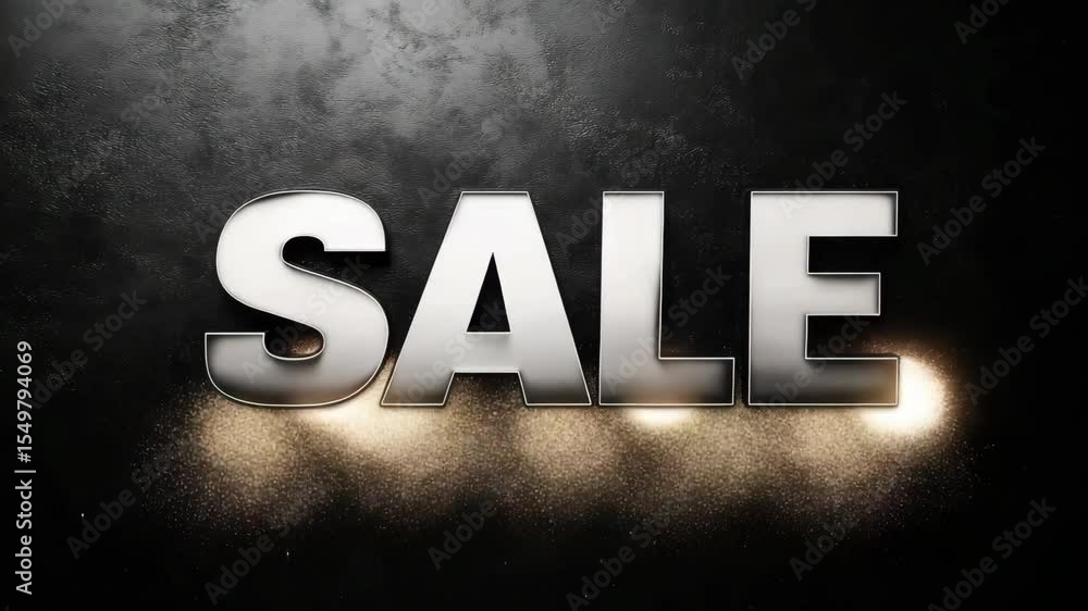 Poster dynamic metallic 