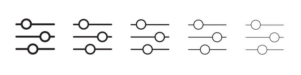 Filter icon vector illustration isolated