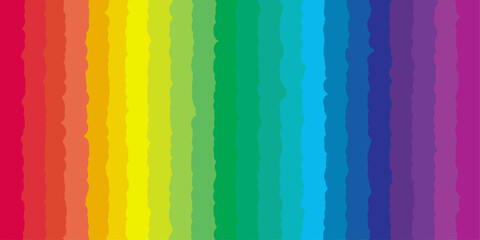 Background of decorative multi-colored curves in bars.