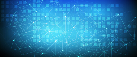 Abstract technology background Hi-tech communication concept futuristic digital innovation background vector illustration, Bright circle and shine the light within.