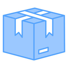 Package Blue Icon