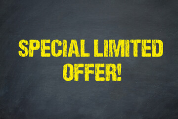 Special Limited Offer!	
