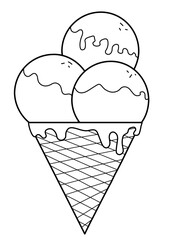 Ice_cream_Lineart