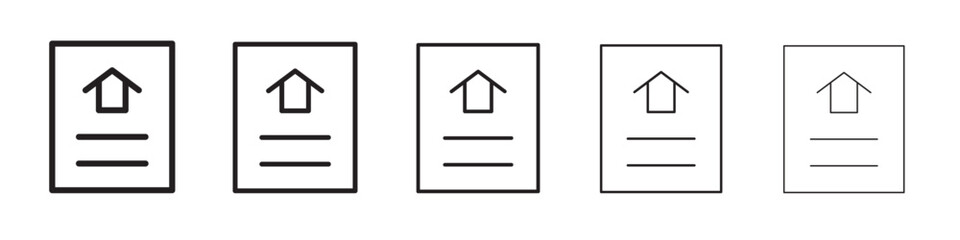 Home documents icon vector illustration isolated