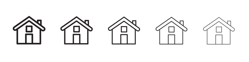 House icon vector illustration isolated