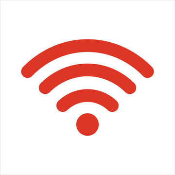 Wi-Fi Signal Vector Illustration Wireless Internet Icon