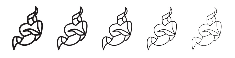 Jitsimeet icon vector illustration isolated