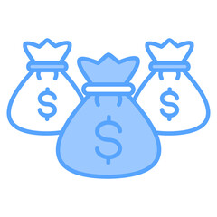 Fund Blue Icon