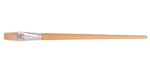Paintbrush isolated on white background  with clipping path
