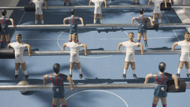vintage table football game