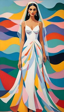 ilustracion de la novia