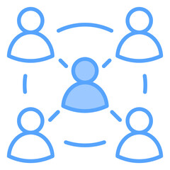 Community Blue Icon