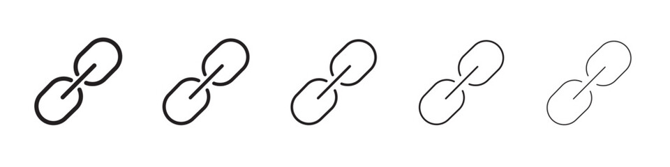 Link icon vector illustration isolated