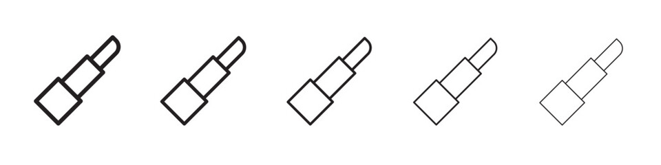 Lipstick icon vector illustration isolated