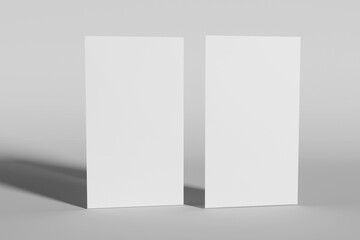 Blank Corporate Business Card Elegant 