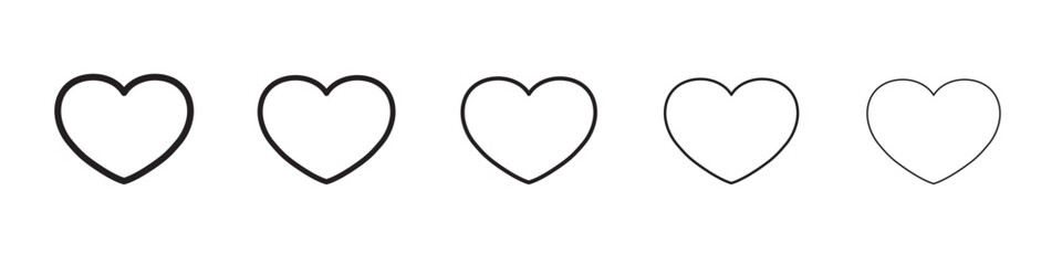 Love icon vector illustration isolated