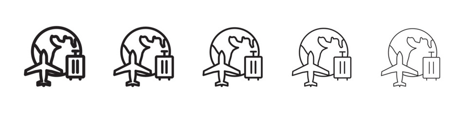 MICE tourism icon vector illustration isolated