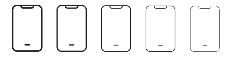 Mobile icon vector illustration isolated