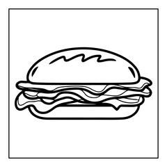 Vector illustration of color pages