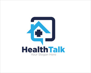 clinic health consultation logo designs