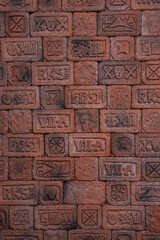 Natural Stone Wall Texture Background