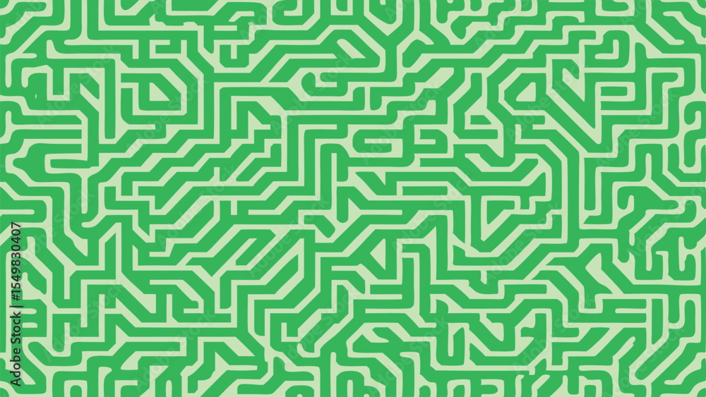 Poster maze seamless pattern abstract labyrinth design texture for print vector illustration